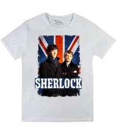 Прикольные футболки: Шерлок White